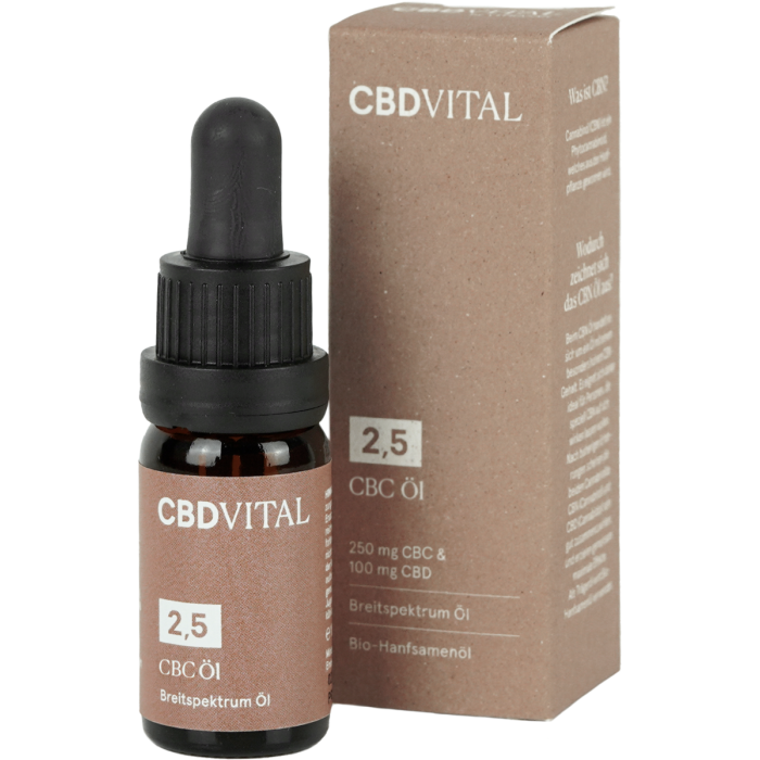 CBC (Cannabichromen) &Ouml;l 2,5%