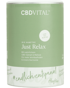 CBD Hanfbl&auml;ttertee Bio 1,5% - just relax