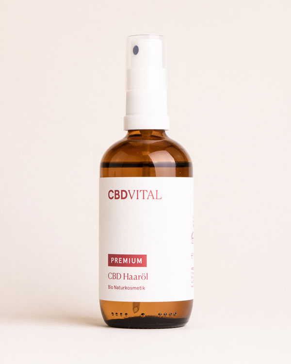 Nat&uuml;rliches Haar&ouml;l mit CBD