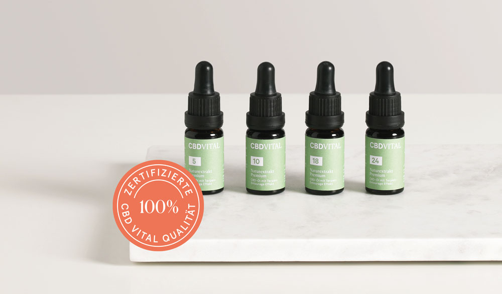 Das CBD VITAL Qualit&auml;tsversprechen