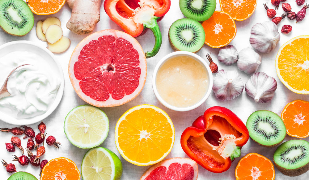 Die Ernährung stellt eine wichtige Säule zur Stärkung des Immunsystems dar Die Ernährung stellt eine wichtige Säule zur Stärkung des Immunsystems dar